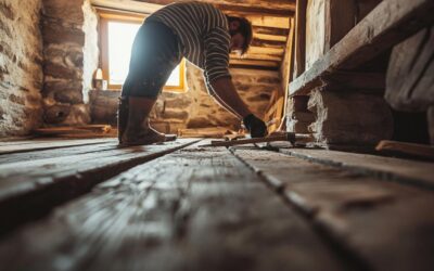 Réparer un plancher en bois d’une maison ancienne en Bretagne : identifier le chêne et le châtaignier